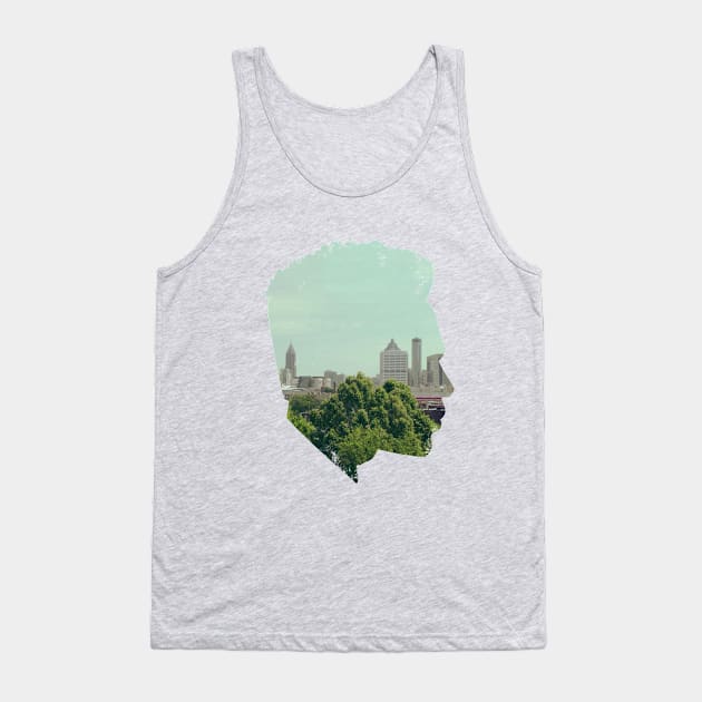 Earn Silhouette Tank Top by opiester